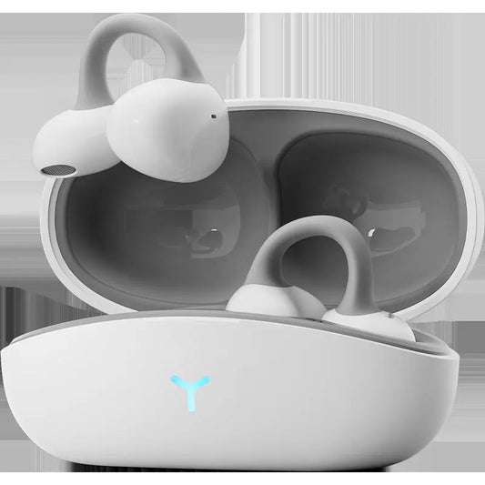 OWS Earclip Wireless Bluetooth Earphones with High Sound Quality, Long Range, Low Latency Noise Reduction, Gaming and Sports Earphones eprolo