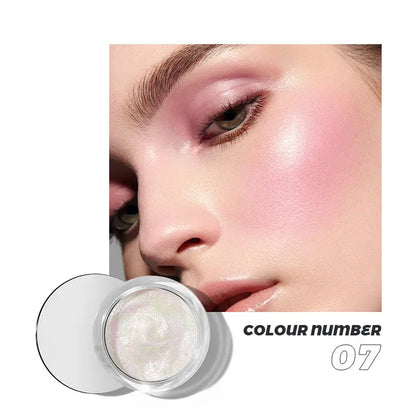 Pudaier Rubor Líquido y Sombra 2 en 1 – 10 Colores Brillantes eprolo