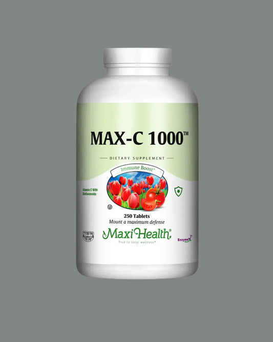 Vitamina C 1000mg – Alta absorción, 250 tabletas | Sin gluten, Kosher, No GMO Skinluminova