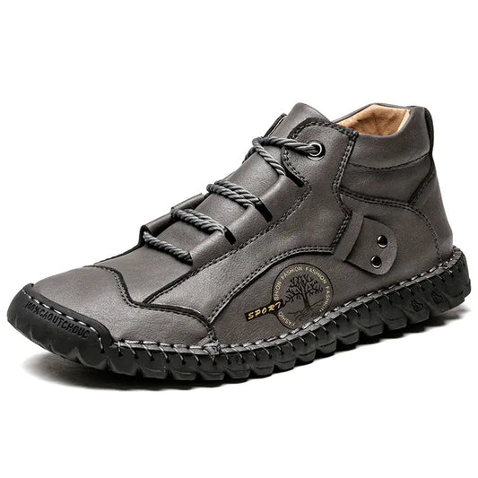 Nuevas botas altas de senderismo para hombre para aventuras al aire libre Skinluminova