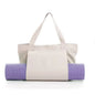 Bolsa de esterilla de yoga Pilates Bolso de lona Equipo de ejercicio al aire libre Bolsa de hombro de esterilla de yoga de viaje - Skinluminova