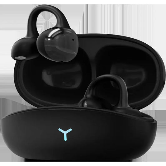 OWS Earclip Wireless Bluetooth Earphones with High Sound Quality, Long Range, Low Latency Noise Reduction, Gaming and Sports Earphones eprolo