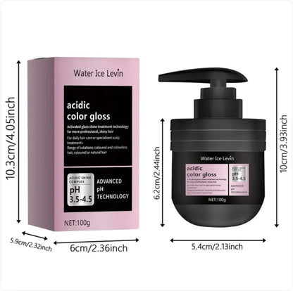 Mascarilla capilar en crema de gran capacidad y suave como la seda Skinluminova
