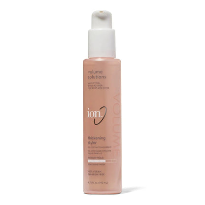 ion Thicking Styler Vegano Fijación ligera Control flexible Agrega volumen Skinluminova