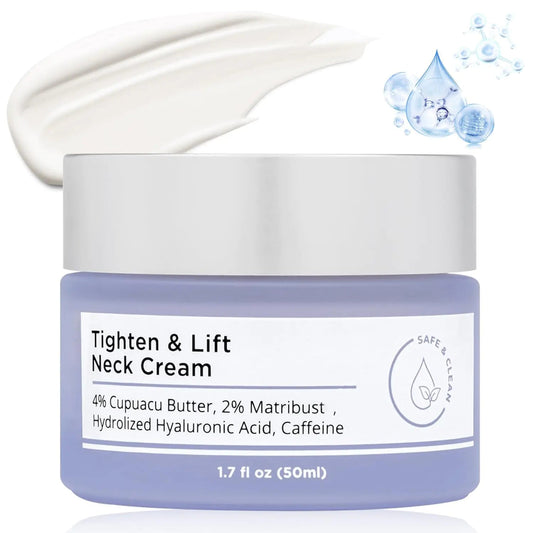Crema Reafirmante para el Cuello – Lifting, Tensora e Hidratante para Piel Flácida y Arrugada Skinluminova