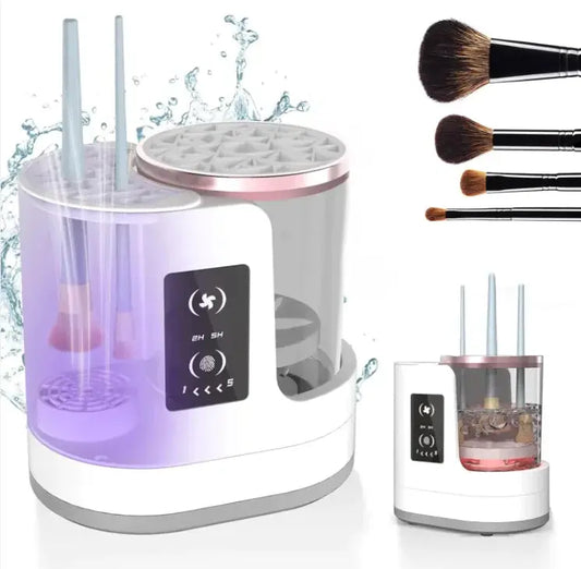 Limpiador de brochas de maquillaje eléctrico Skinluminova