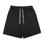 Pantalones cortos casuales de punto de algodón grueso para hombre Skinluminova