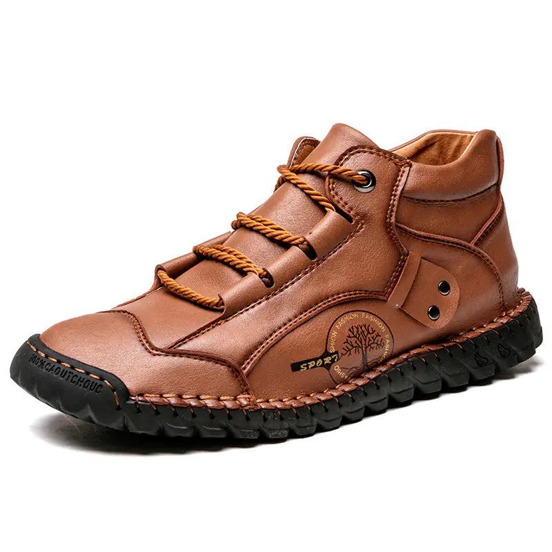 Nuevas botas altas de senderismo para hombre para aventuras al aire libre Skinluminova