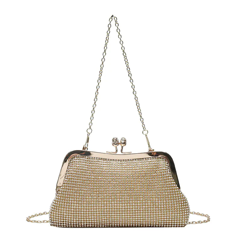 Bolso bandolero con cadena y clip para salidas con estilo Skinluminova