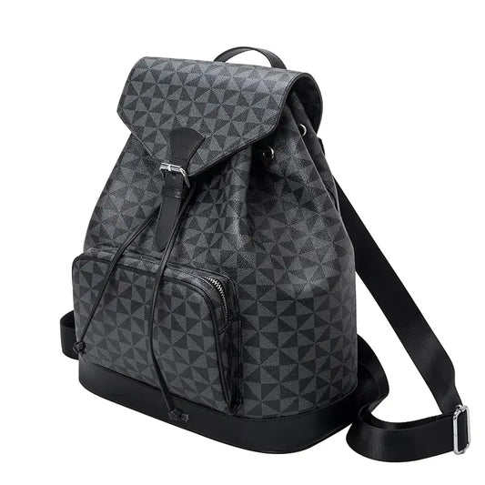 Mochila grande antirrobo de cuero para mujer Skinluminova