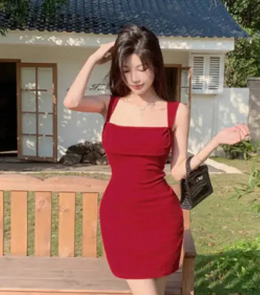 Vestido camisola básico estilo dama gentil Skinluminova