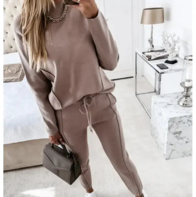 Pantalones polares de manga larga con cuello alto Skinluminova