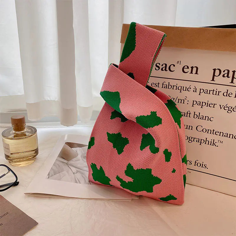 Bolsa tipo chaleco con diseño de cuadros estilo ajedrez chic Skinluminova