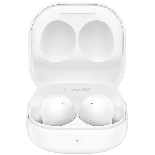 Auriculares inalámbricos Samsung Galaxy Buds2 con cancelación de ruido, sonido ambiental, Bluetooth, ligeros, ajuste cómodo, control táctil, versión internacional (blancos) (renovados) - Skinluminova