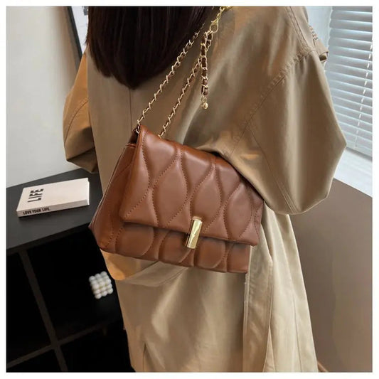 Bolso bandolera retro versátil de un solo hombro para mujer Skinluminova