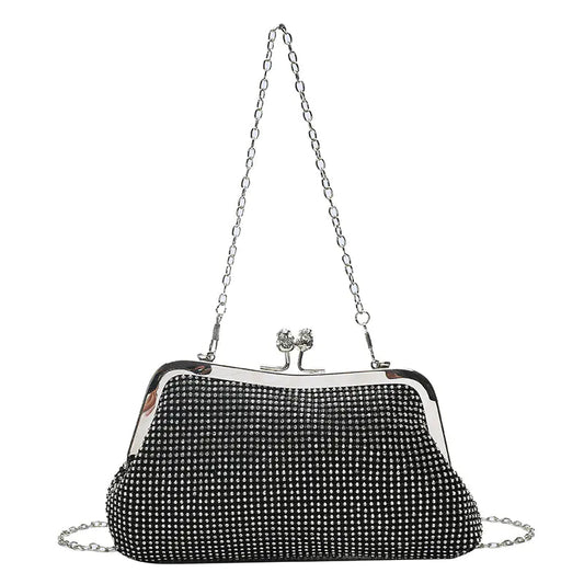 Bolso bandolero con cadena y clip para salidas con estilo Skinluminova