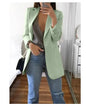 Blazer tipo cárdigan ajustado con temperamento - Skinluminova