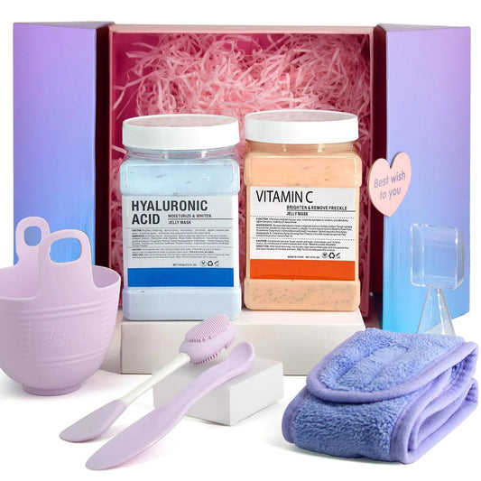 Juego de mascarillas de gelatina con ácido hialurónico Skinluminova