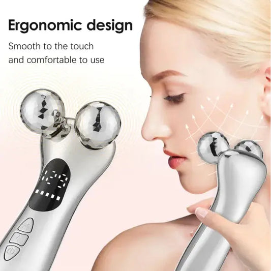 Masajeador Facial Inteligente de Rodillos Skinluminova