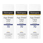 Loción solar facial Neutrogena Age Shield FPS 70, sin aceite, no comedogénica, hidratante, sin PABA, 3 oz (paquete de 3). Skinluminova