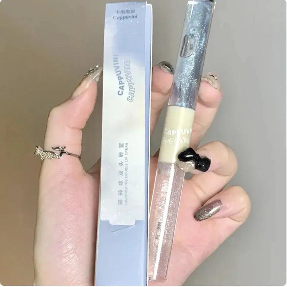 Brillo de labios de doble cristal Skinluminova