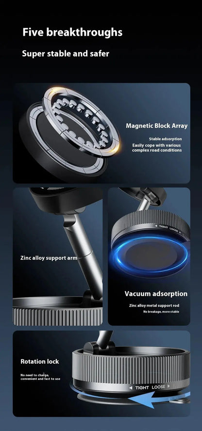 Soporte magnético para teléfono al vacío Skinluminova