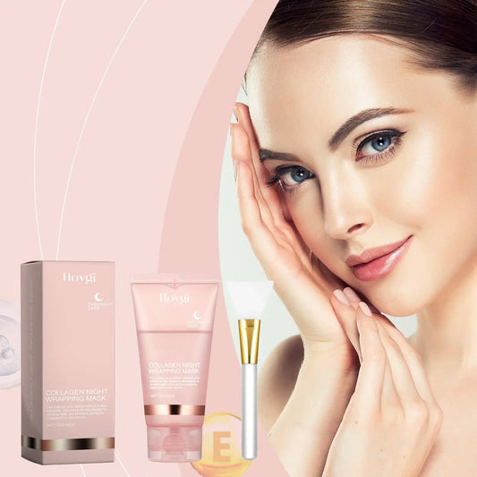 Mascarilla facial hidratante limpiadora de colágeno Skinluminova