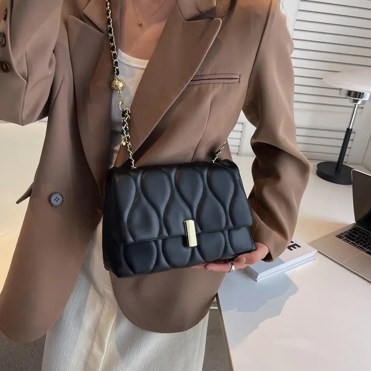 Bolso bandolera retro versátil de un solo hombro para mujer Skinluminova