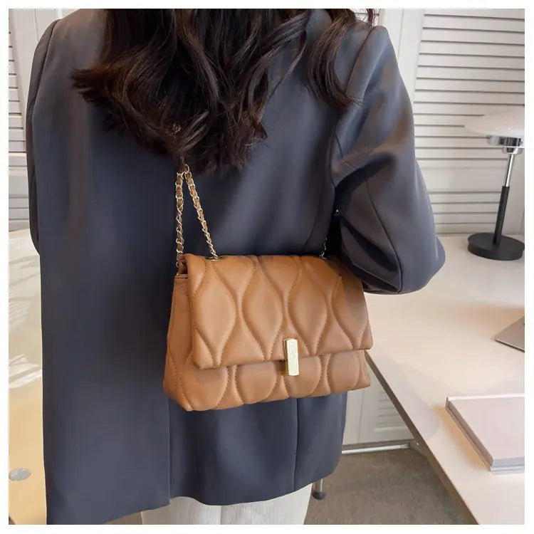 Bolso bandolera retro versátil de un solo hombro para mujer Skinluminova