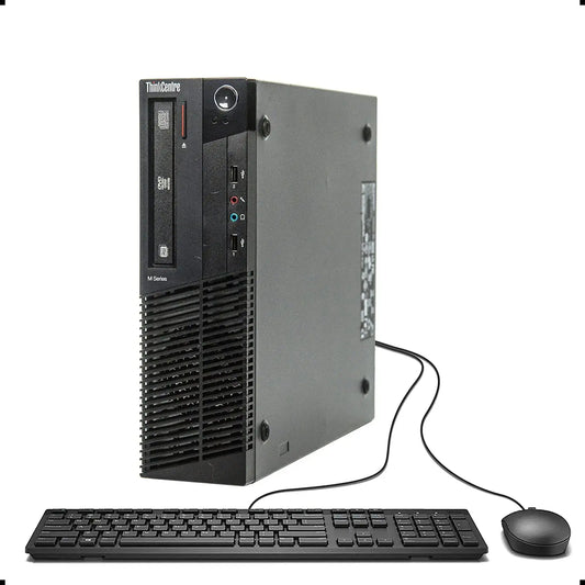 Computadora de escritorio Lenovo ThinkCentre M82 de formato pequeño con Intel Core i5-3570 a 3,4 GHz, 8 GB de RAM DDR3, 256 GB de SSD, Windows 10 Pro x64 (renovada) Skinluminova