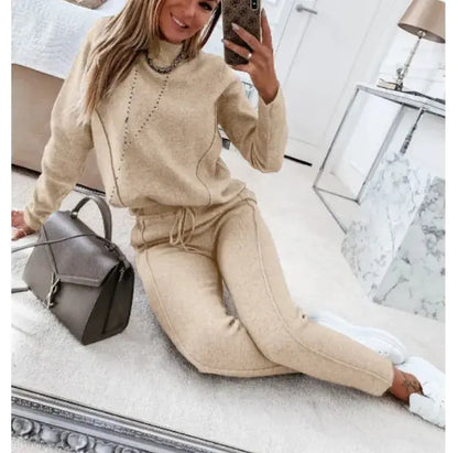 Pantalones polares de manga larga con cuello alto Skinluminova