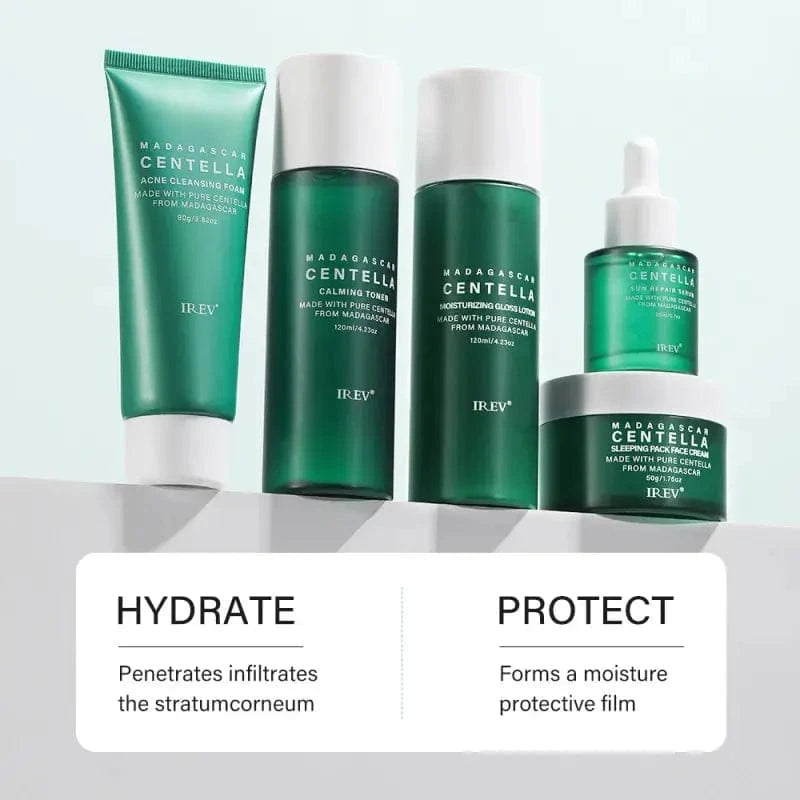 Dark Slate Gray Kit Facial con Centella Asiática – Repara y calma tu piel naturalmente