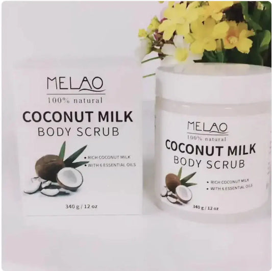 Exfoliante corporal con leche de coco Skinluminova