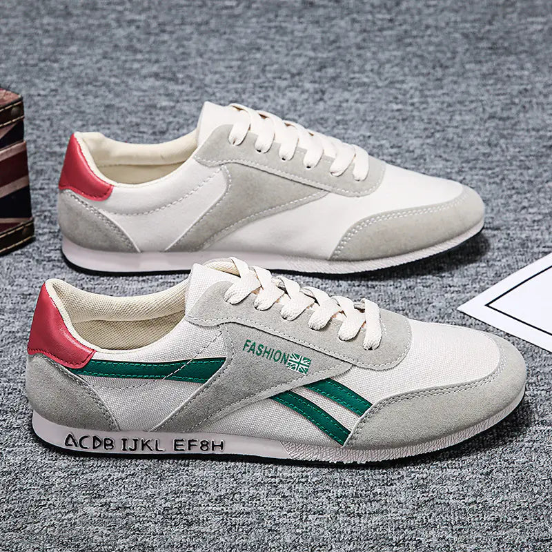 Zapatillas casuales de lona para hombre de primavera: modernas y versátiles Skinluminova