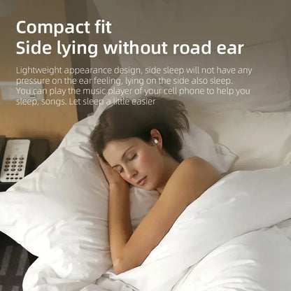 Auriculares Inalámbricos Ultra-Pequeños para Dormir de Lado - Skinluminova