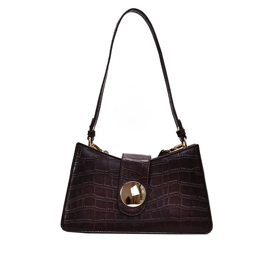 Nuevo bolso redondo de metal de diseño francés vintage Skinluminova