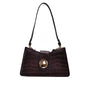Nuevo bolso redondo de metal de diseño francés vintage Skinluminova