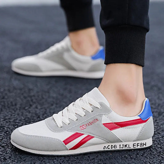 Zapatillas casuales de lona para hombre de primavera: modernas y versátiles Skinluminova