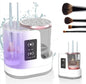 Limpiador de brochas de maquillaje eléctrico Skinluminova
