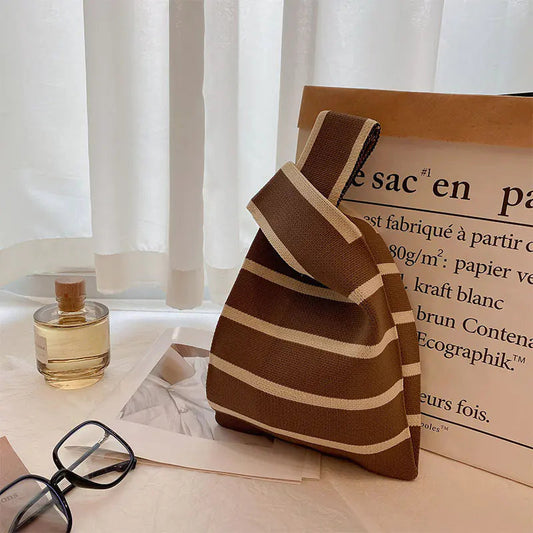 Bolsa tipo chaleco con diseño de cuadros estilo ajedrez chic Skinluminova