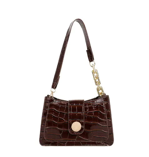 Nuevo bolso redondo de metal de diseño francés vintage Skinluminova