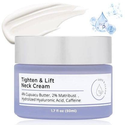 Crema Reafirmante para el Cuello – Lifting, Tensora e Hidratante para Piel Flácida y Arrugada Skinluminova